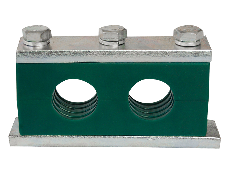 重型雙聯(lián)塑料管夾